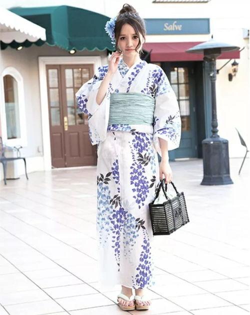 日本浴衣的写真,传统服饰的时尚演绎